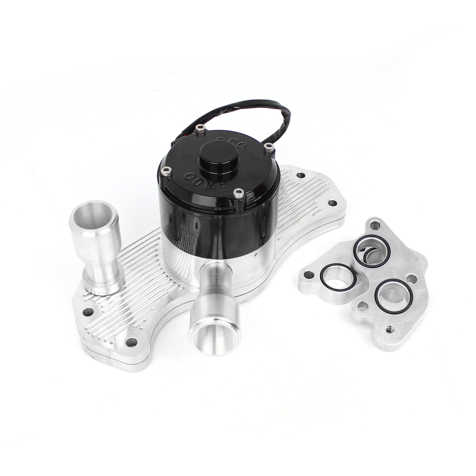 Chevy LS1 40+ GPM Slimline Electric Water Pump Polished Pump Material: Al.....